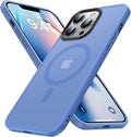 Magnetic for iPhone 13 Pro Max Case, [Compatible with MagSafe][Military-Grade Drop Protection][Anti-Yellowing] Shockproof Translucent Matte Cover for iPhone 13 Pro Max Phone Case,Sky Blue