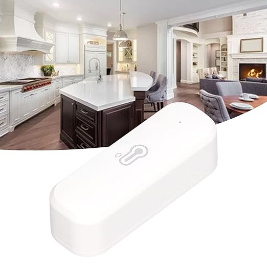Battery-Powered Temperature and Humidity Sensor with APP Control, Notification Alarm, and Changing Curve, Wide Range Monitoring