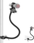 NEEWER Desktop Microphone Stand with Flexible Arm, Adjustable Desk Mic Clamp Holder Mount with Clip & 1/4" to 5/8" Adapter Compatible with Shure Razer Seiren Mini Audio Technica AT2020, MS042