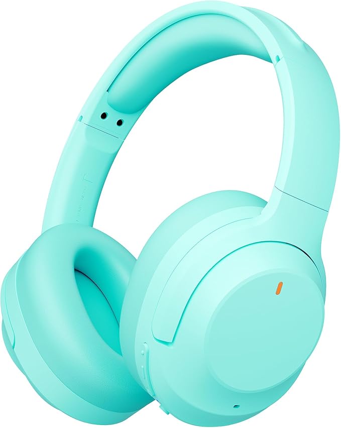 Upgraded Pro‑level Hybrid Active Noise Cancelling Headphones, HD Sound & Big Bass, 2X Softer Comfort, Long ANC Playtime, Wireless Over-Ear Bluetooth Headphones Perfect for Home Office/Travel/Pair