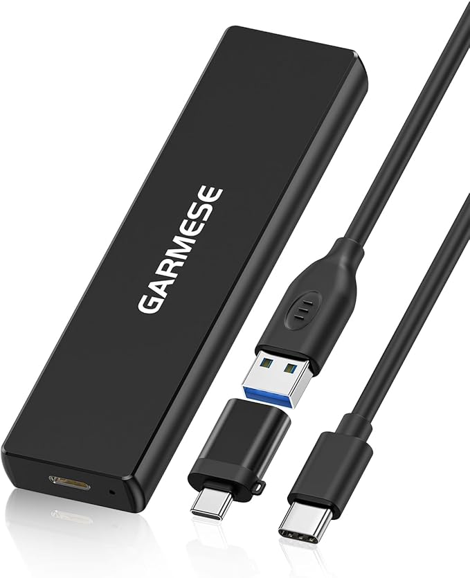 Portable External SSD 500GB, USB 3.2 Gen 2 External Solid State Drive Up to 1000MB/s, Ultra-Fast Portable SSD Storage for PC, Laptop, Tablet, Game Console – Plug & Play
