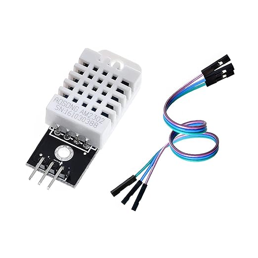 2-Pack DHT22/AM2302 Digital Temperature and Humidity Sensor Module Temperature Humidity Monitor Sensor Replace SHT11 SHT15 for Arduino Electronic Practice DIY