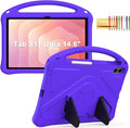 Kids Case for Samsung Galaxy Tab S11 Ultra 2025 14.6" Tablet, Techcircle Light Weight Shock Proof EVA Foam Handle Rugged Stand Protective Case, Purple