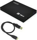 HWAYO 2.5'' 750GB Ultra Slim Portable External Hard Drive USB3.0 HDD Storage for PC/Desktop/Laptop/MacBook/Chromebook/Xbox One (Black)