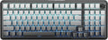 Redragon Wireless Mechanical Keyboard with Knob,Gasket Structure,Tri-Mode BT5.0/USB-C/2.4GHz Hot Swappable Keyboard,Creamy Sound,RGB Backlit PBT Keycaps Computer Gaming Keyboards,K688SP