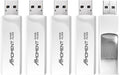 MMOMENT 64GB (5 Pack) MU39 USB Flash Drive– USB 3.2 Retractable Thumb Drive with Sliding Connector, Up to 100MB/s Read, 30MB/s Write – Plug & Play Memory Stick for PC, Mac, TV, Car