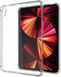 Clear Case for iPad mini 7 2024 (A17 Pro) & iPad mini 6 2021 Case 8.3 inch, UUcovers Lightweight Thin Transparent Soft TPU Back Shockproof Crystal Cover for iPad mini 7th/6th Generation 8.3", Clear