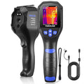 Dual Light Thermal Camera, 240×240 TISR Infrared Thermal Imaging Camera with Smart Modes, 25Hz IR Camera, -4°F to 1022°F Handheld Thermal Imager for Home Inspection Water Leaks, HVAC