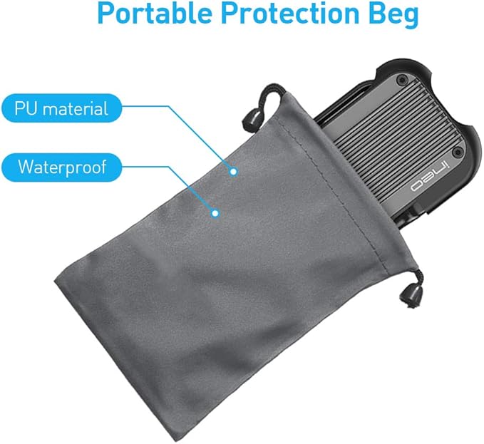 ineo M.2 NVMe (PCIe) USB 3.2 Gen 2 Type-C Rugged Waterproof Shockproof Aluminum Cover SSD Enclosure [C2594-NVMe]