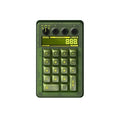 8BitDo Retro 18 Mechanical Numpad, Supports Calculator Mode, Bluetooth/2.4G/USB-C Numpad for Windows and Android - Xbox Edition