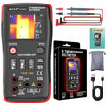 ZOYI Thermal Imaging Camera 2 in 1 True RMS Multimeter 32×32Resolution -4°F to 1022°F Type-C Charging for Electrical Industrial Inspections 25000count Digital multimeter