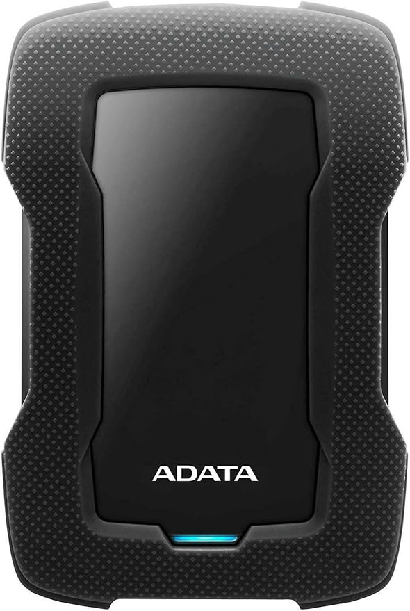 ADATA HD330 5TB USB 3.1 Shock-Resistant Extra Slim External Hard Drive Black (AHD330-5TU31-CBK)