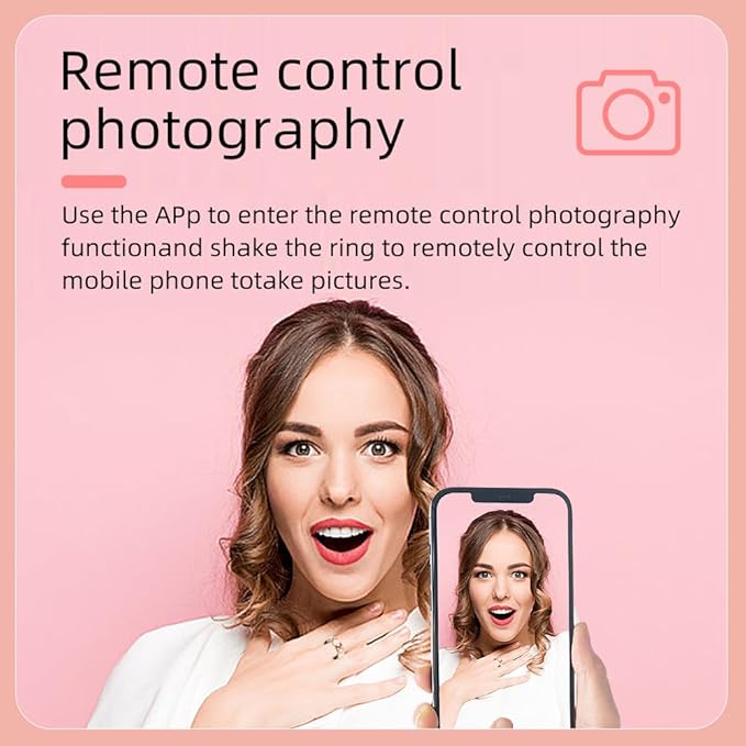 Smart Ring for Men & Women, Fitness and Health Tracker with Sleep Monitoring, Steps Counting, Daily Wellness Insights, IP68 Waterproof, No Subscription, Compatible with App (Rose Gold, 7)