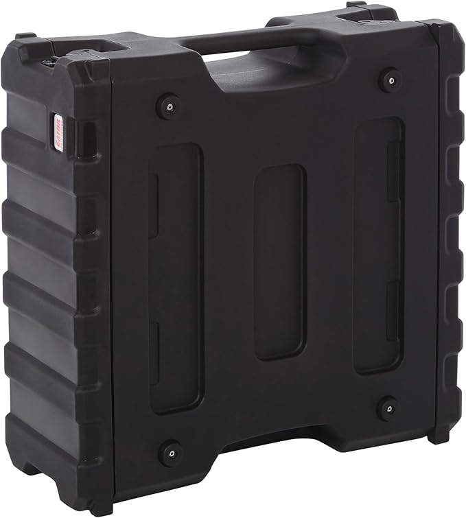 Gator Cases Pro Series Rotationally Molded 4U Rack Case with Standard 19" Depth; Made in USA (G-PRO-4U-19), Black