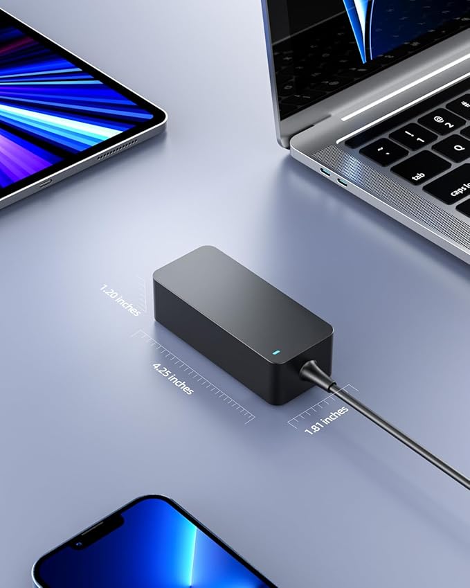 65W USB C AC Charger Compatible with Lenovo Yoga 7 7i 9 9i 2-in-1 14 16 inch Laptop Power Supply Cord Adapter