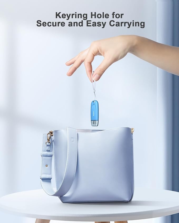 RAOYI 128GB Type-C Flash Drive USB 3.0 USB C Flash Drive Type C Thumb Drive Portable Memory Stick with Keyring Hole High-Speed Pen Drive for Laptop Smartphone Tablet Mac USB-C Devices, Blue