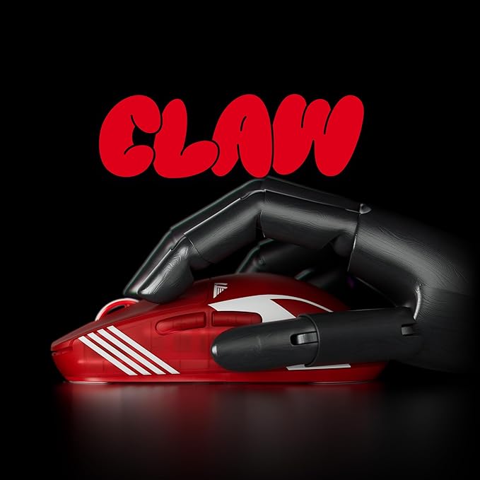 Pulsar Gaming Gears X2 Crazylight Wireless Gaming Mouse, Ultra Lightweight 1.27 oz (36g), Optical Switch, 32000 DPI, 750 IPS, XS-1 Sensor, 8k Compatible (Mini, Red, T1 Edition)