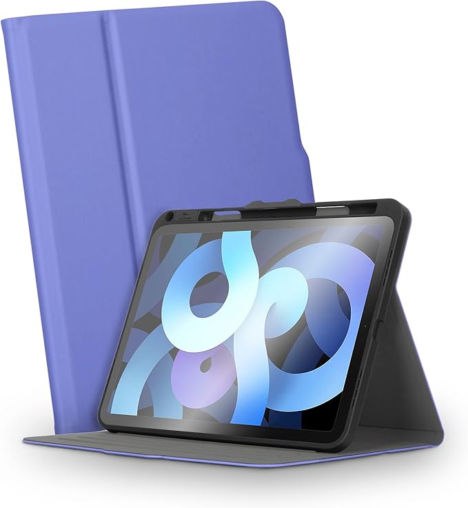 Targus VersaVu iPad 10th Generation Case 2022 iPad 10.9 Inch Case, iPad 10 Case 360 Degree Rotating Military Grade Drop Protection Cover for 10.9” iPad 10th Gen 2022 Magnetic Close, Purple(THZ93507GL)