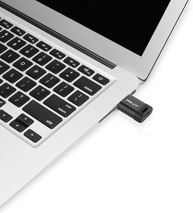 64GB PNY Elite-X Fit Type-C USB 3.2 Flash Drive – Up to 200MB/s Read, Advanced Performance, Convenient Portable Data Storage, Ultra Compact Fit Design, Type-C Connector, 3-Pack