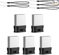USB 3.0 Flash Drive 32G Mini USB Drives 5 Pack Bulk Small Memory Stick Zip Drive External Storage Thumb Drive Jump Drive