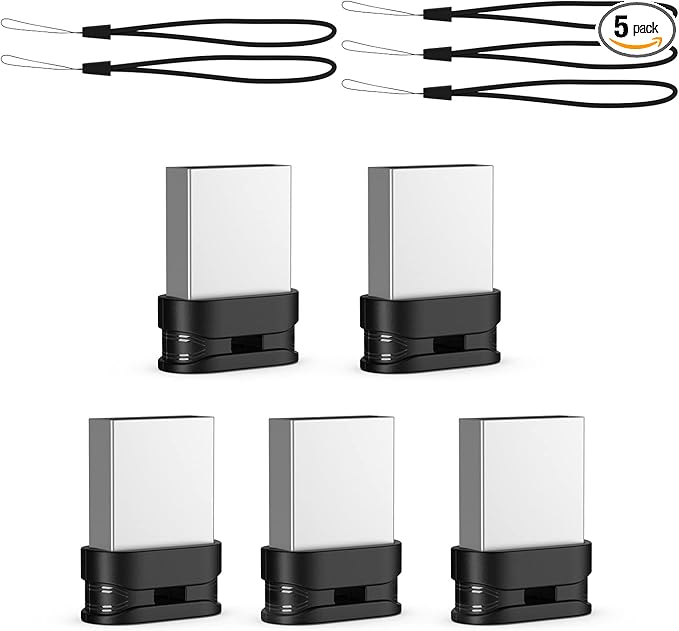 USB 3.0 Flash Drive 32G Mini USB Drives 5 Pack Bulk Small Memory Stick Zip Drive External Storage Thumb Drive Jump Drive