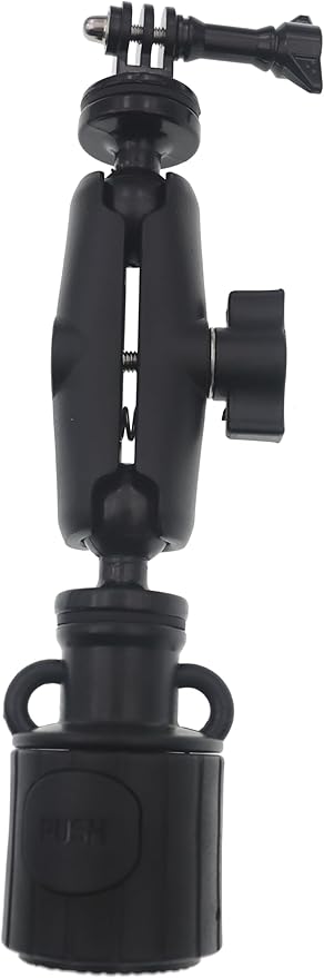 360 Degree Kayak Action Camera Mount Universal Adjustable,Kayak Rail Track Camera Holder, Compatible with GoPro Hero 12 11 10 9 8 7 Ball Head Camera Mount
