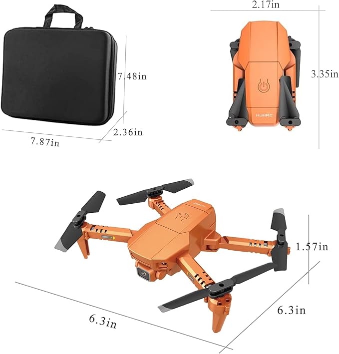 Small Drones for adults, Mini Drone 4K Dual Camera with 3D Flips, Altitude Hold, Headless Mode, Gesture Operation, Gravity Sensor, 2.4Ghz Foldable RC Quadcopter Drone for Beginner