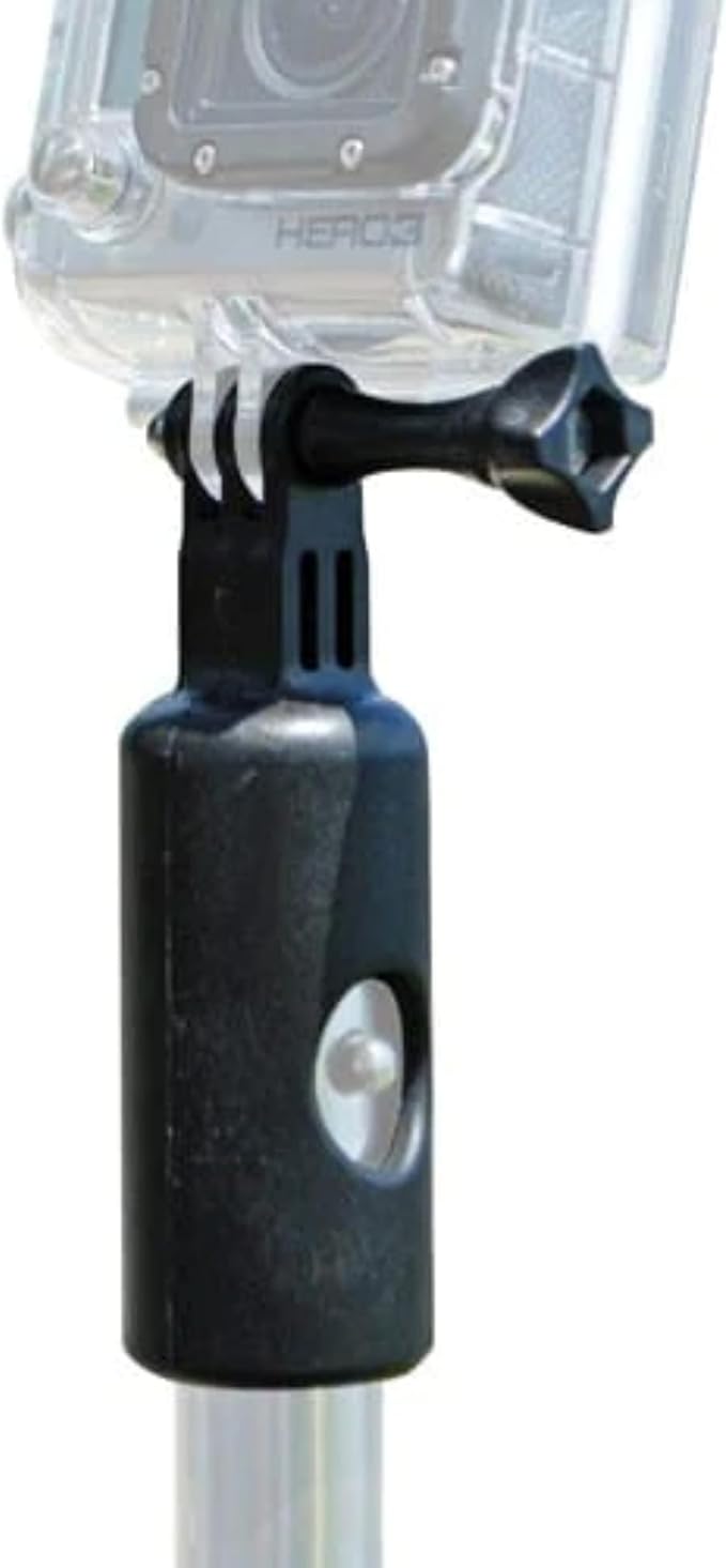 Shurhold Camera Adapter Handle Mount - Transform Handle into Versatile Action Camera Rig for Epic Adventure Shots