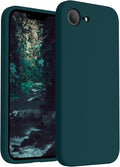 FireNova Magnetic for iPhone 17e Case/iPhone 16e Case, Compatible with MagSafe, [Silicone Camera Protection] Microfiber Lining Phone Case, 6.1", Teal
