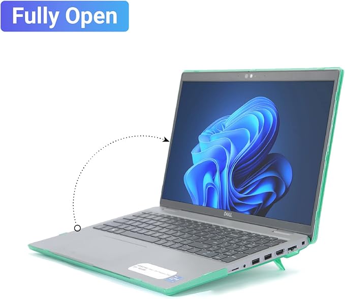 mCover Case Compatible for 2021～2025 15" Dell Precision 3560/3570 / 3580/3590 & Latitude 5520/5530 / 5540/5550 Series Windows Notebook PC (NOT Fitting Any Other Dell Models) - Black