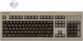 FL·ESPORTS OG104 Retro Tri-Mode Mechanical Keyboard, Full-Size Gasket Mount Gaming Keyboard, Hot Swappable, SA Profile PBT Keycaps, 4000mAh for Mac/PC - Tactile Switches | Brown