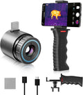 Thermal Monocular for Android, MILESEEY TNV30i Night Vision Thermal Scope, 512×384 Super Resolution 50Hz Thermal Imaging Camera, 1600-Yard Range Thermal Goggles, Building Detection, 10-15mm Lens