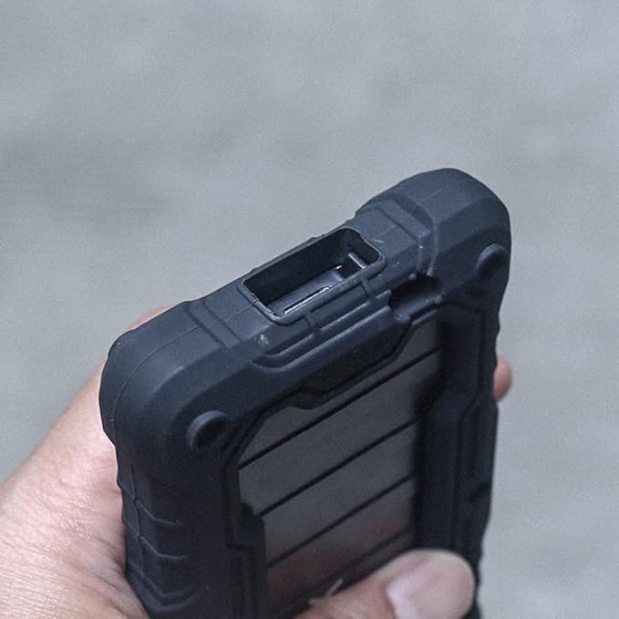 FATBEAR Tactical Military Rugged Shockproof Armor Protective Skin Case Cover for Western Digital WD Black P10 2TB 4TB 5TB 6TB P50 My Passport Ultra Mobile Hard Drive (P50)