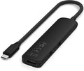 Satechi 4 in 1 USB C Hub Multiport Adapter with HDMI 4K@60Hz, 100W PD Charging, 2X USB-A Data Ports for MacBook Air/Pro/Neo, iPad Air/Pro, Windows – Black