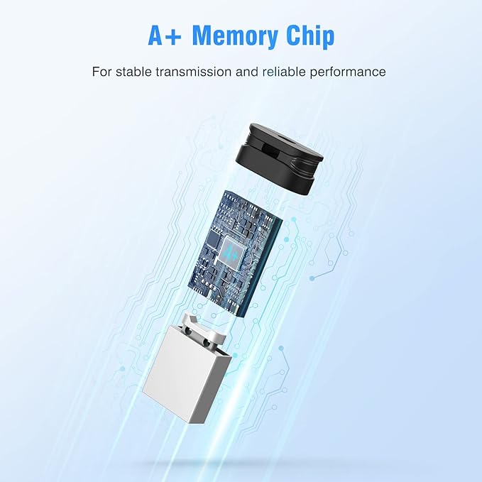 USB 3.0 Flash Drive 32G Mini USB Drives 5 Pack Bulk Small Memory Stick Zip Drive External Storage Thumb Drive Jump Drive
