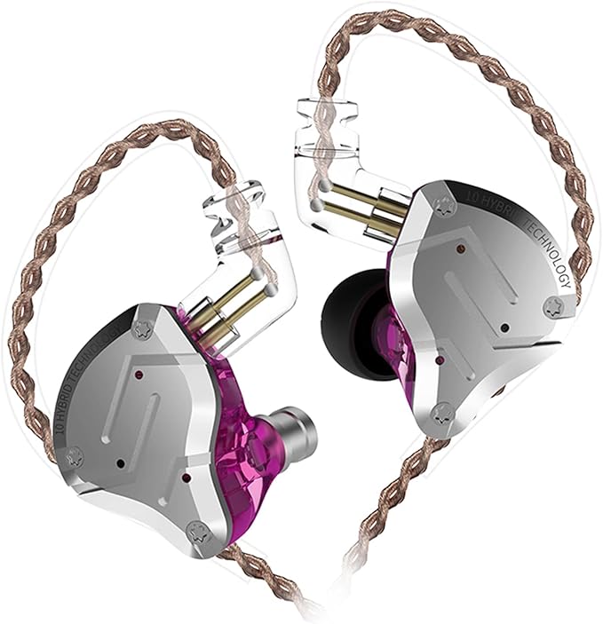 KZ ZS10 Pro 4BA+1DD in Ear Monitor Earphone 5 Driver HiFi Metal Earbuds Headphone Noise Cancelling IEM Earphone