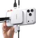 ORICO 10Gbps Magnetic M.2 Docking Station, 6-in-1 USB C HUB & M.2 2230 NVMe Enclosure with HDMI 4K@60Hz, USB-A&C 3.2, 100W PD, AUX, USBC Dock for iPhone 17/16/15 Pro/Pro Max
