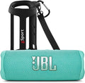 JBL FLIP 6 Waterproof Portable Speaker Bundle with gSport Silicone Sleeve (Teal)