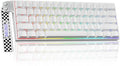 Aula MINI60 HE PRO Wireless Gaming Keyboard 60%,Hall Effect Rapid Trigger Magnetic Keyboard,8000Hz Polling,Tri-Mode(BT5.0/2.4GHz/USB-C),RGB Hot Swappable Compact Mechanical Keyboard for Gamer(White)