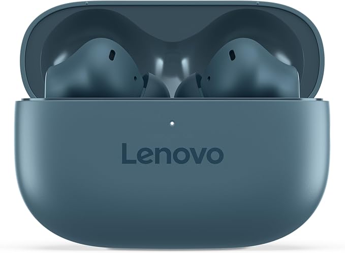 Lenovo TWS Earbuds Yoga PC Edition Tidal Teal Active Noise Cancellation Bluetooth 5.3 Wireless Earbuds ENC 3-Mic Clear Calls AI EQ Mode Switch for Gaming, Movies, Music, and Meetings