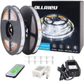 LED Strip Lights White 50ft Dimmable 6000K Strip Lighting, 12V 15M 450 LEDs 2835 Flexible led Light for Bedroom, Kitchen, Home Decoration