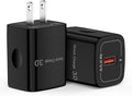 Usb Charger Block With Single USB-A Qc 3.0 Charging Port For Google Pixel 10 Pro Xl 9 9a 8 8a 7, Apple Wall Charger Usba Multi 2 Pack Power Adapter Ac Cube for iPhone, Samsung Galaxy, Wireless Charger