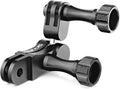 Aluminum Ball gopro Handlebar Mount, 360 Rotation and Lock Any Direction, Shock-Resistant, Compatible with Gopro Hero 13 12 11 10 9 8 DJI Osmo Insta360 AKASO and Other Action Camera