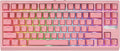 EPOMAKER G84 80% RGB Gaming Mechanical Keyboard, 2.4GHz/ Type-C/BT Wireless Keyboard, QMK/VIA Programmable, Hot-Swappable, NKRO, with Shine Through PBT Keycaps for Gamers (Pink, Creamy Jade Switch)