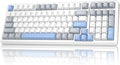 AULA F99 Wireless Mechanical Keyboard-Silent Version,Triple-Mode(BT5.0/2.4GHz/USB-C),Gasket Mounted,Hot Swappable Keyboard with Pre-lubed Linear Switches,RGB Backlit PC Gaming Keyboards for Win/Mac