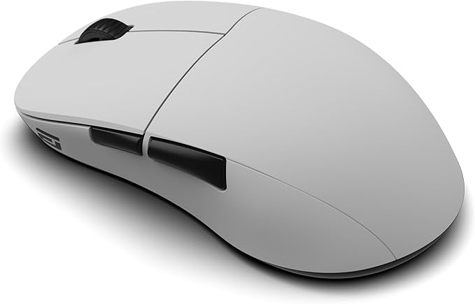 ENDGAME GEAR XM2w 4k Wireless Gaming Mouse – 4000Hz Polling Rate, Kailh GX Switches, PixArt PAW3395 Sensor, Lightweight ~62 g, White