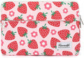 Canvaslife Patten Laptop Sleeve 14 inch 14.0 inch Laptop case Bag (Strawberry)
