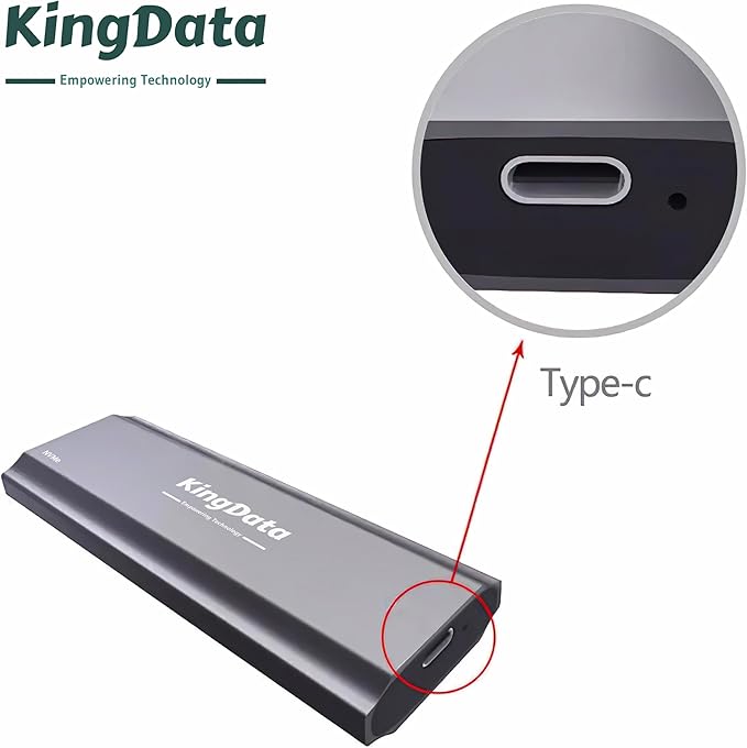 M.2 NVMe Enclosure, Tool-Free 10Gbps USB 3.1 Adapter for 2230/2242/2260/2280 M.2 SSD With USB C to A Cable