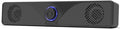 Computer Speakers for Desktop Monitor, USB Powered Wired PC Soundbar with 3.5mm AUX, Plug & Play Speaker Bar with Volume Knob, Clear Sound for Laptop, PC, Home and Office, Black