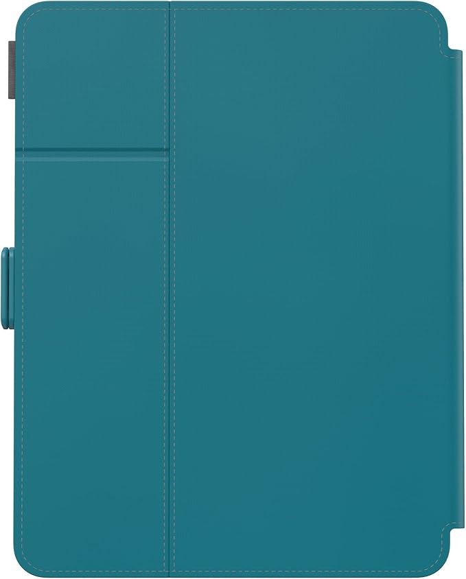 Speck Products Balance Folio Case iPad Air (2022)/ (2020), 11-inch iPad Pro, iPad Pro 11-in. (2nd Generation), iPad Pro 11-inch (2021), Deep Sea Teal/Cloudy Grey/White